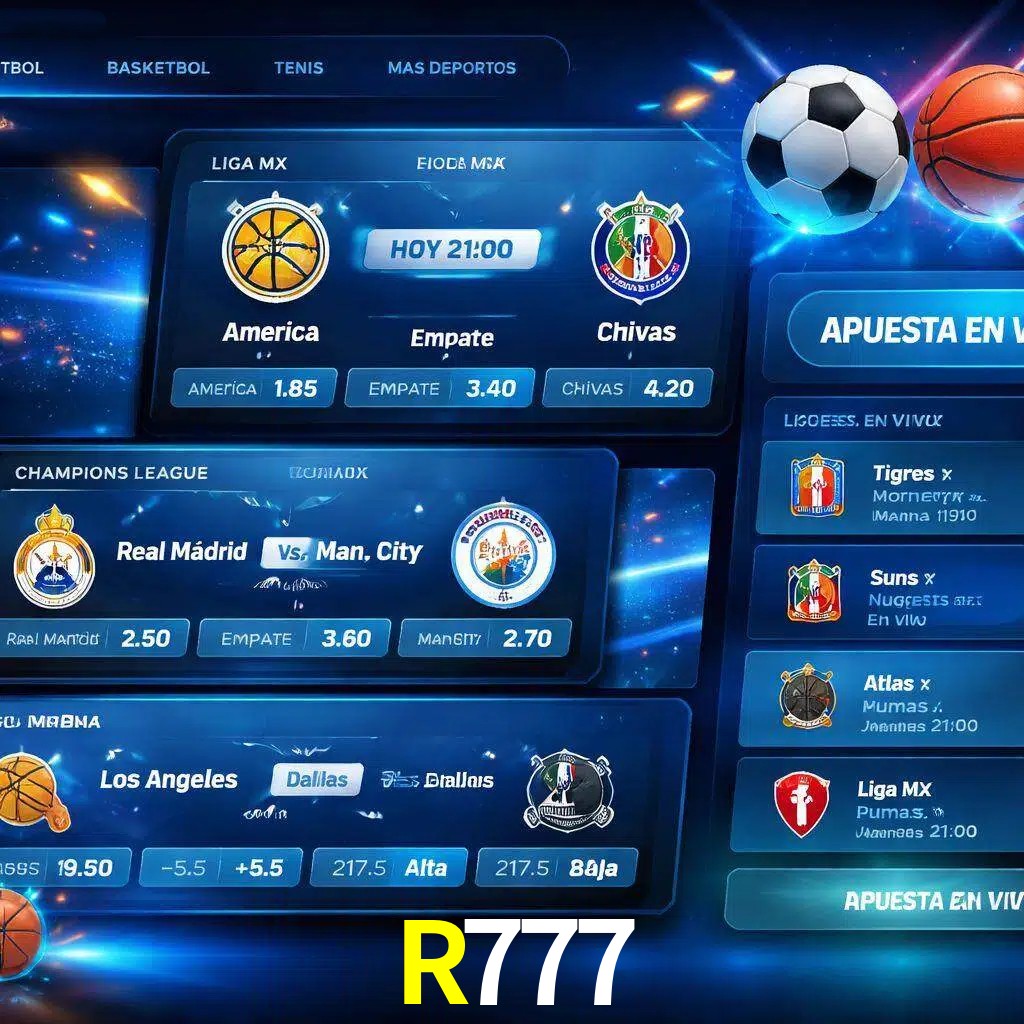 Mercados de apuestas deportivas R777 para jugadores en México