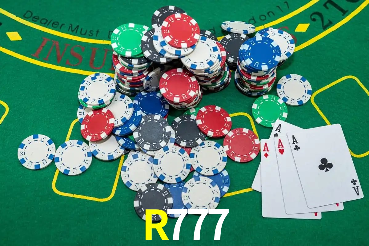Página principal de R777 Casino con juegos en vivo y tragamonedas para México