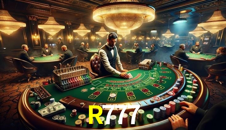 Interfaz de casa de apuestas R777 con mercados de partidos en vivo